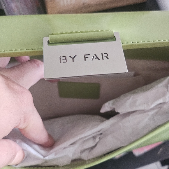 By Far Matilda Bag in green glossy leather - Picture 8 of 9